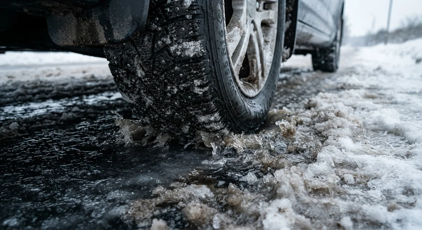 Black Ice, Slush, and Packed Snow: How Each Surface Behaves Under Your Tires