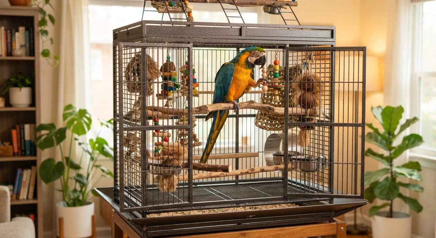 Building an Enriching Environment for a Caged Bird