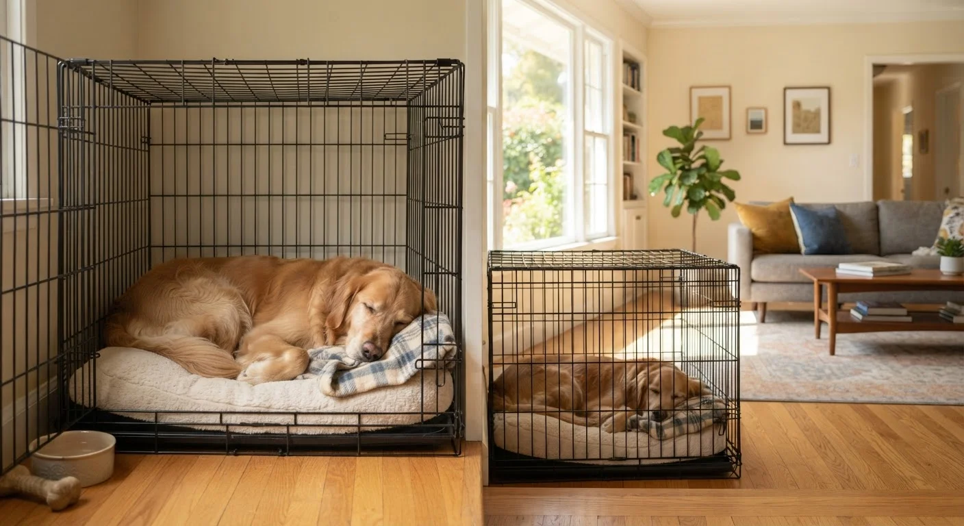 Crate Training vs. Free Roaming: Finding the Right Fit for Your Dog