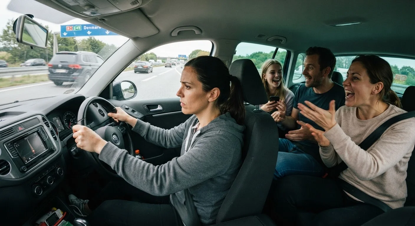 Driving With Passengers: How Social Pressure Changes Risk Behind the Wheel