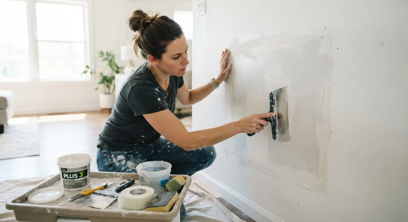 Drywall Patching: From Nail Holes to Fist-Sized Gaps