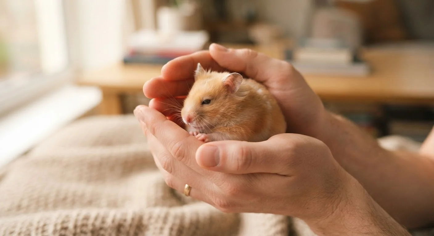 Handling and Socializing a Hamster Without Triggering Stress