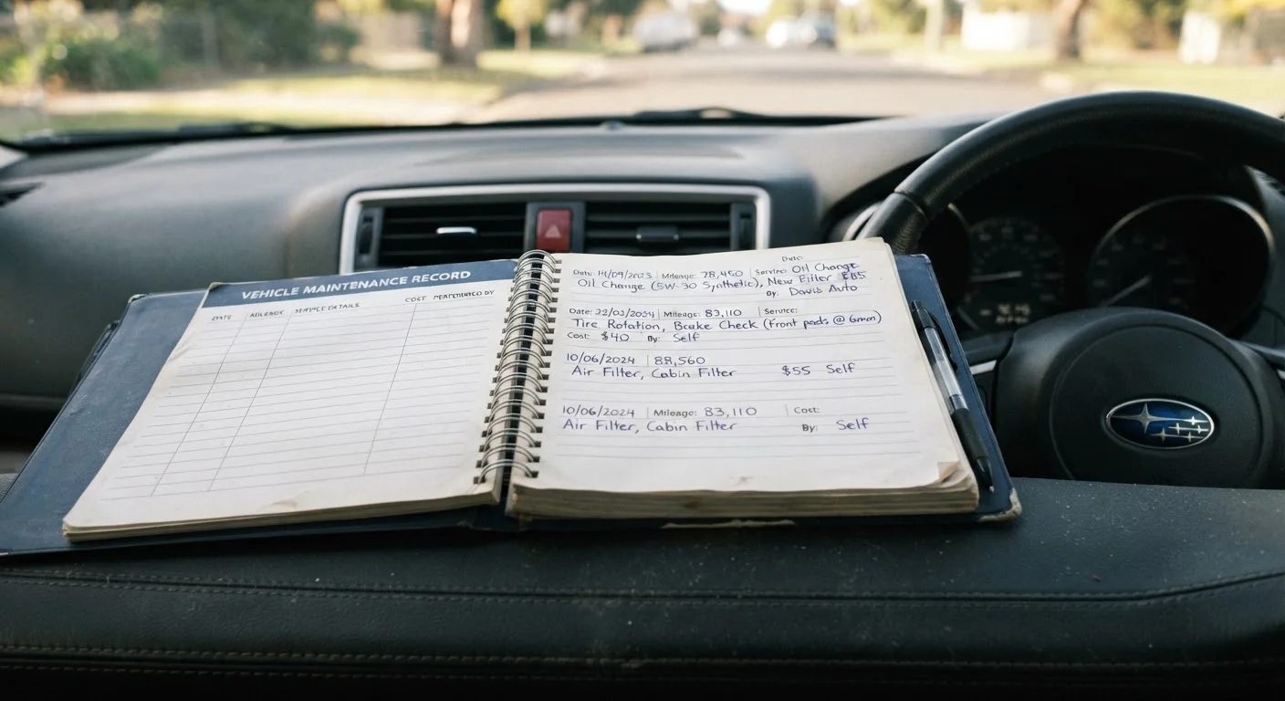 Keeping a Vehicle Maintenance Log: Why It Pays Off Over Time