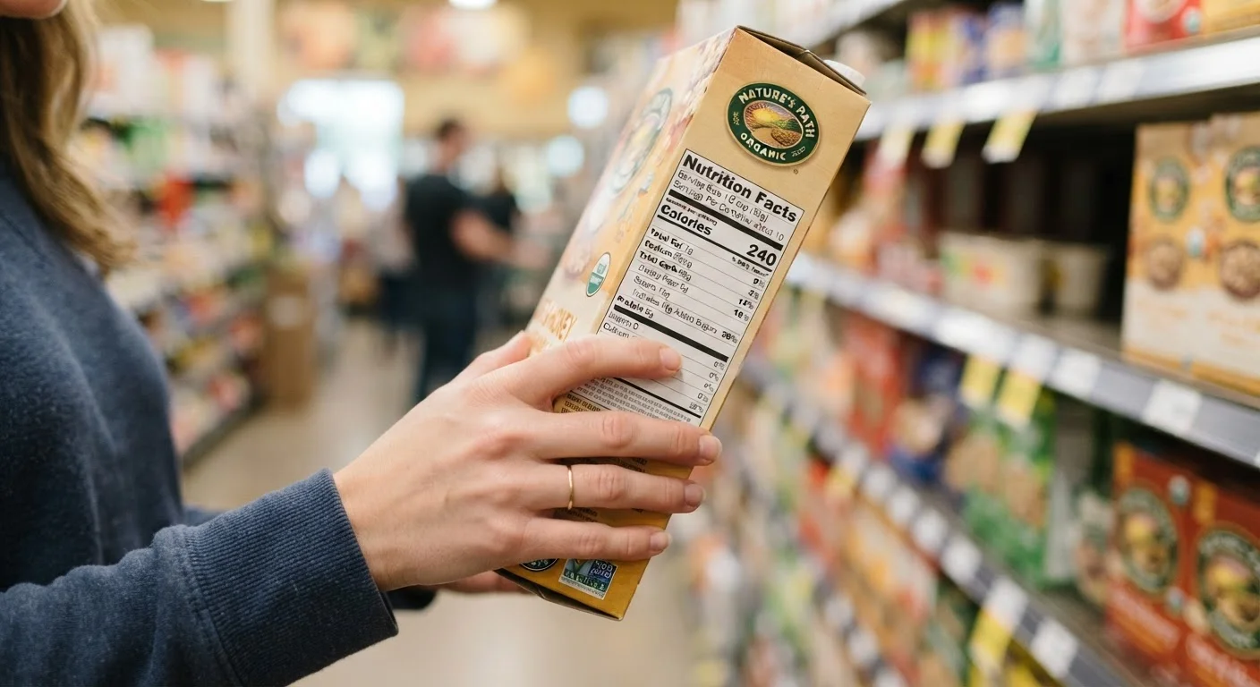 Reading a Nutrition Facts Label Without Getting Lost