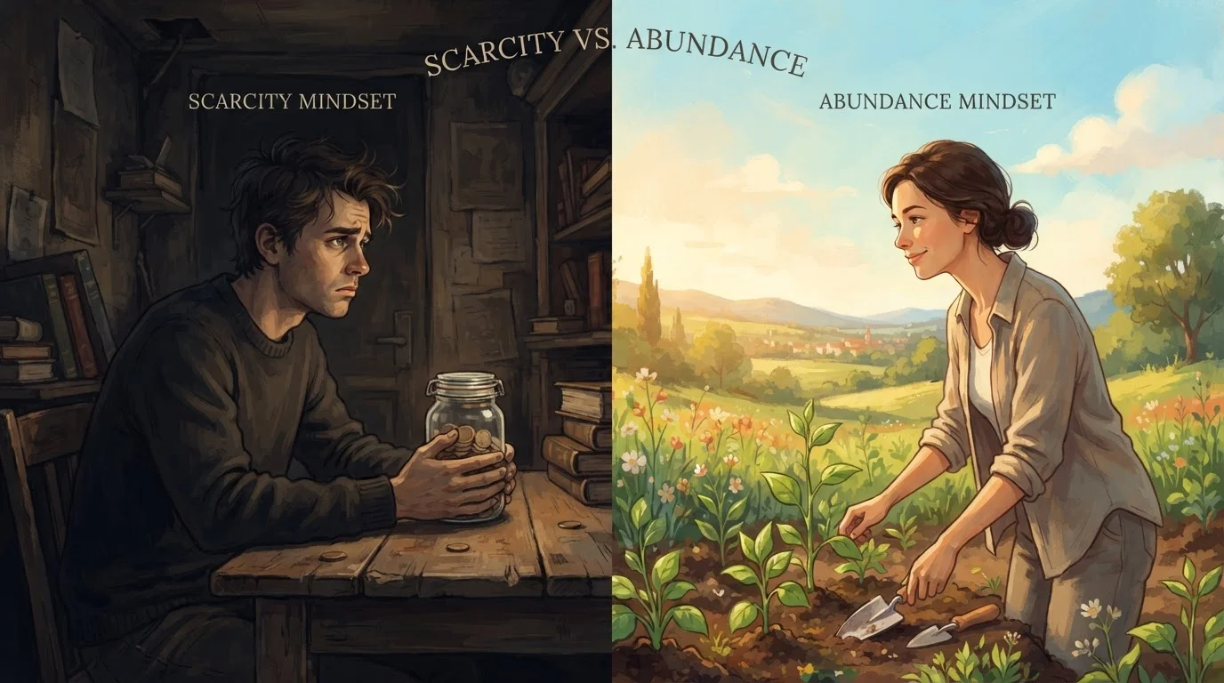 Scarcity Thinking vs. Abundance Thinking in Personal Finance