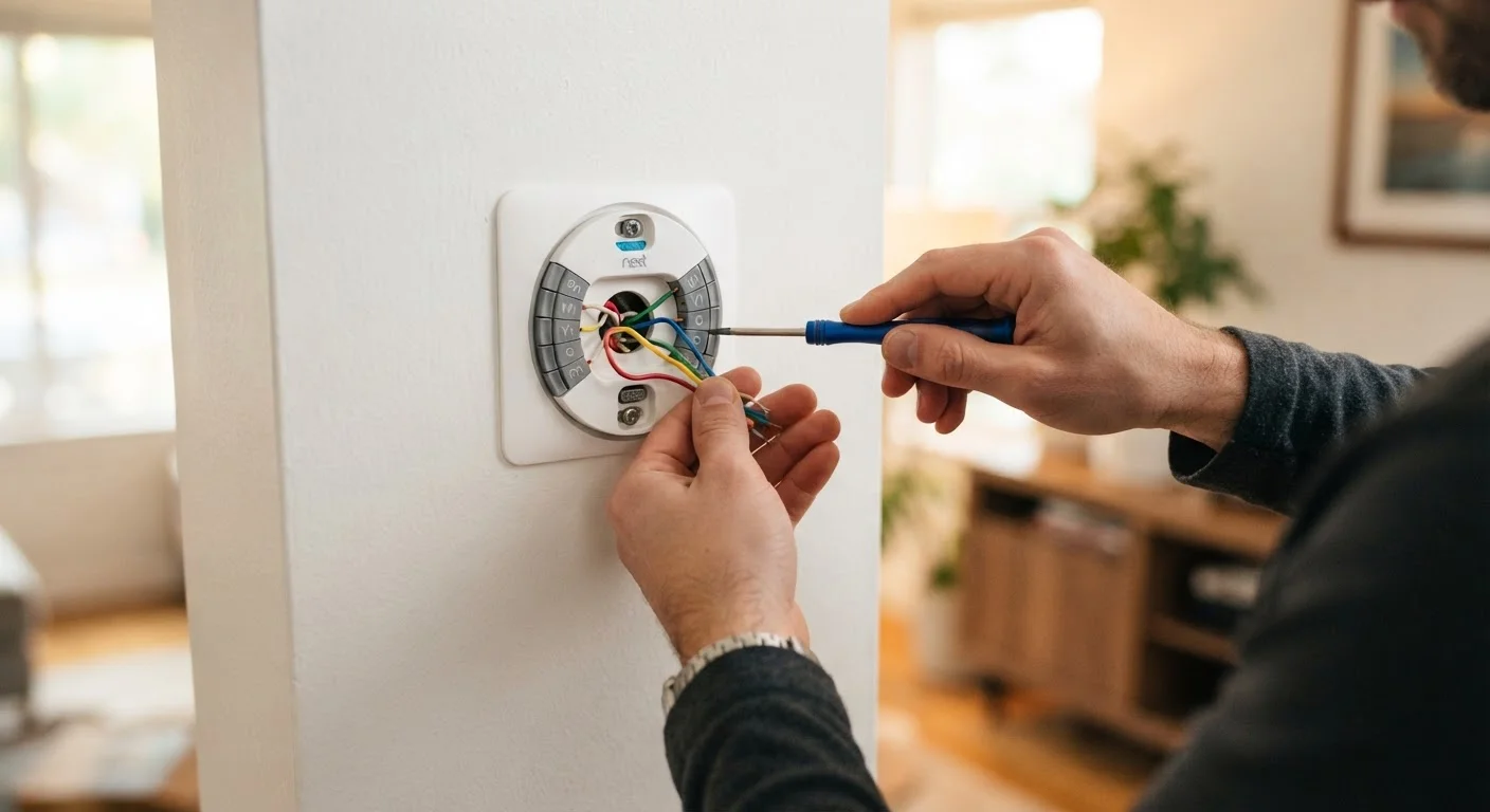 Setting Up a Smart Thermostat Without an Electrician