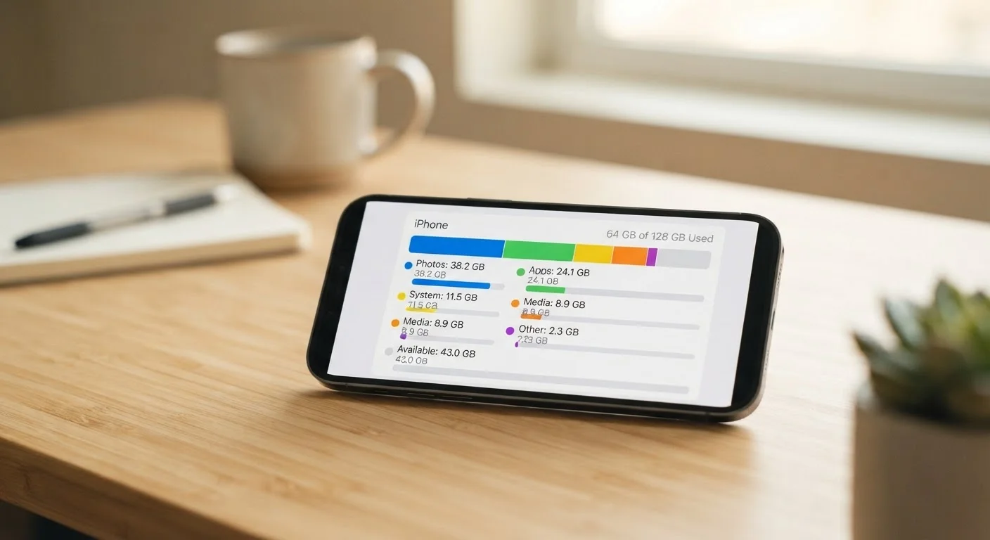 Smartphone Storage Is Full: Understanding What's Actually Taking Up Space