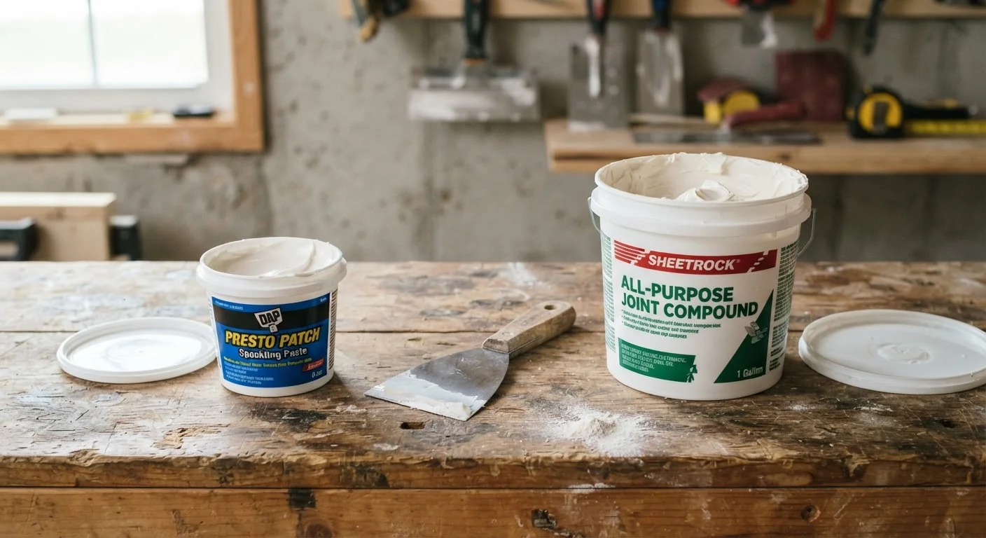 Spackling vs. Joint Compound: What's the Actual Difference?
