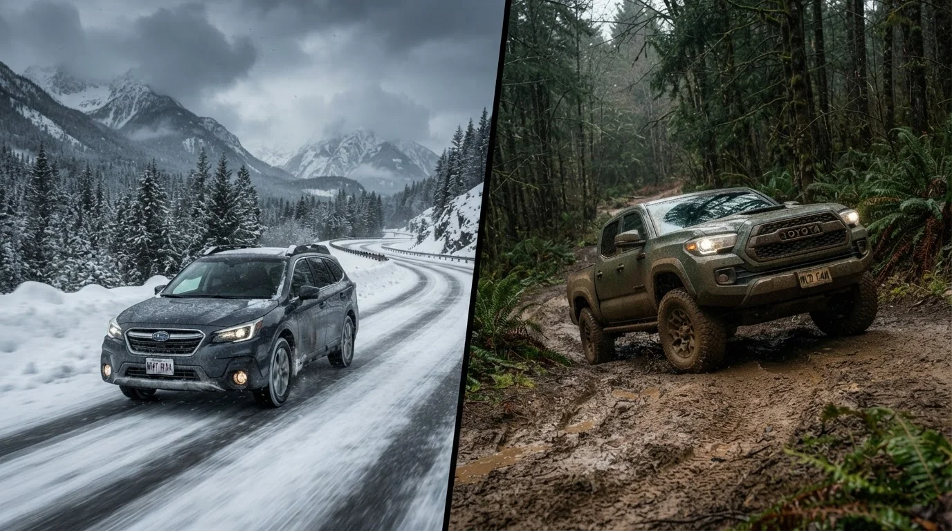 The Difference Between All-Wheel Drive and Four-Wheel Drive