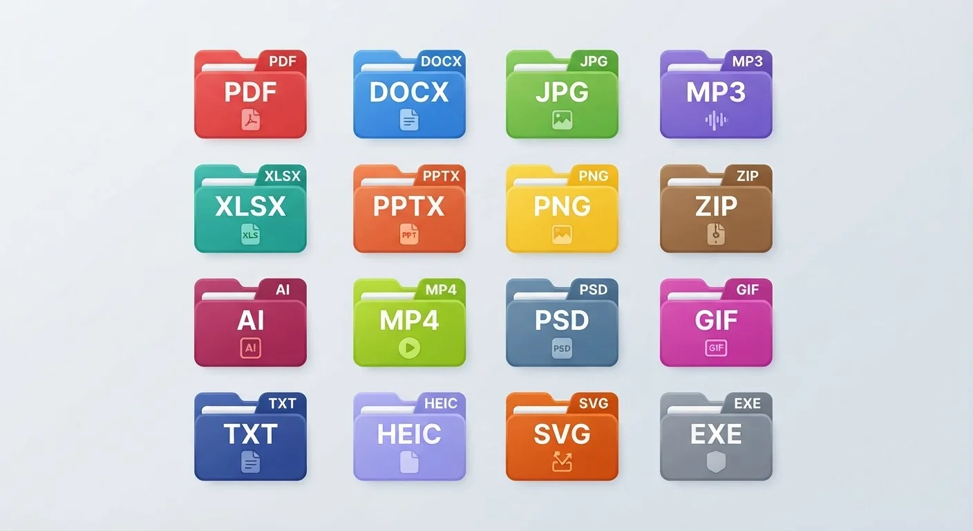 Understanding File Extensions: What .pdf, .docx, .jpg, and Others Actually Mean