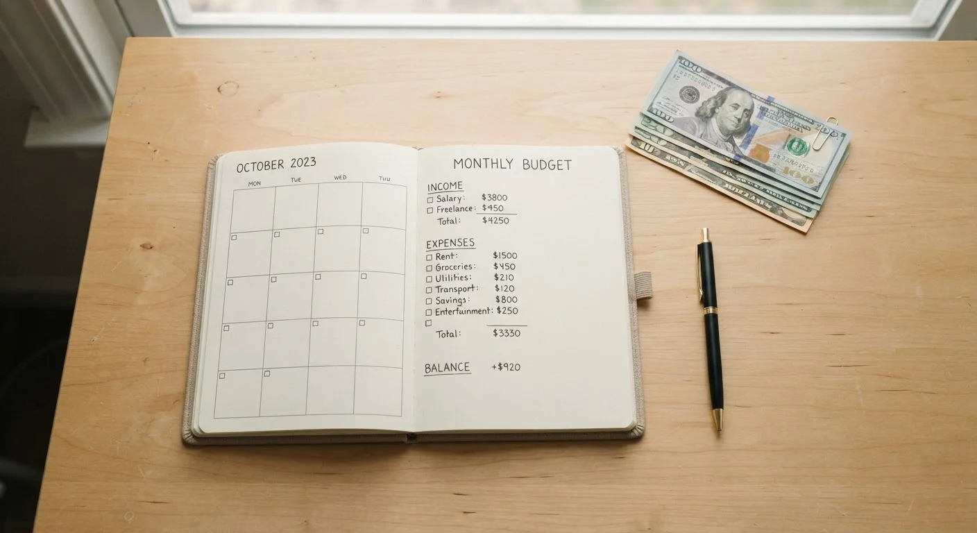 What a Monthly Budget Actually Is (And Why Most People Misunderstand It)